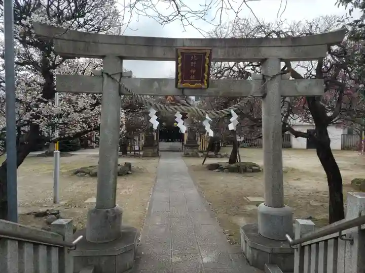 北野神社の鳥居