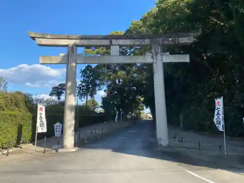 結城神社の鳥居