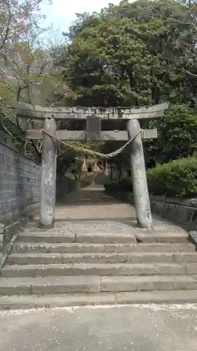 月隈神社の鳥居