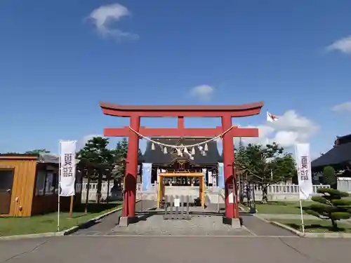 美瑛神社の鳥居