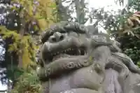 阿久津「田村神社」(郡山市阿久津町)旧社名:伊豆箱根三嶋三社の狛犬