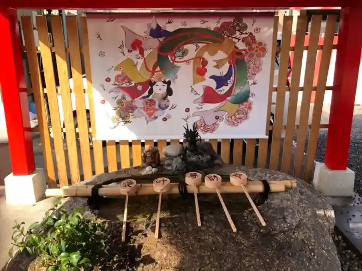 別小江神社の手水舎