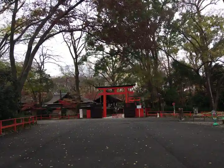 河合神社(鴨川合坐小社宅神社)の鳥居