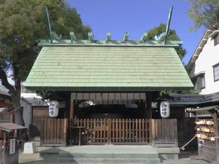 朝日神明社の本殿・本堂