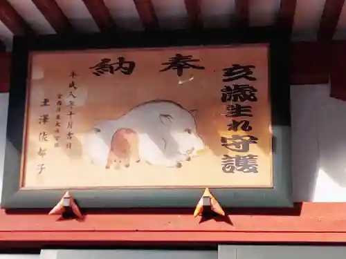 玉村八幡宮の絵馬