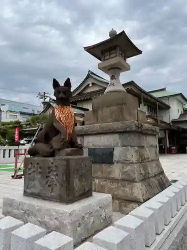 東京羽田 穴守稲荷神社の狛犬