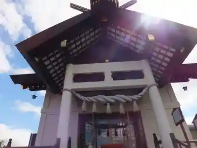 大曲神社の本殿・本堂