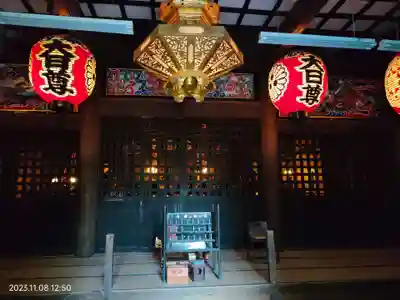 普明寺大日堂の本殿・本堂