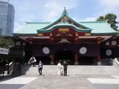 日枝神社の本殿・本堂