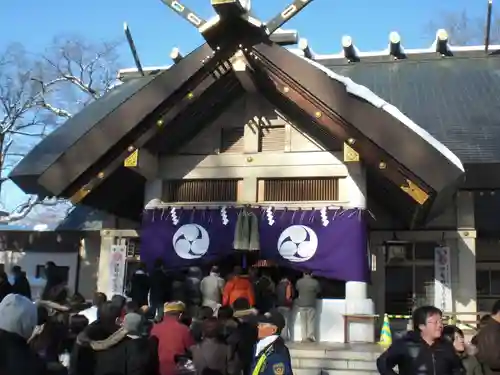 帯廣神社の本殿