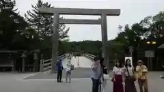 伊勢神宮内宮（皇大神宮）の鳥居