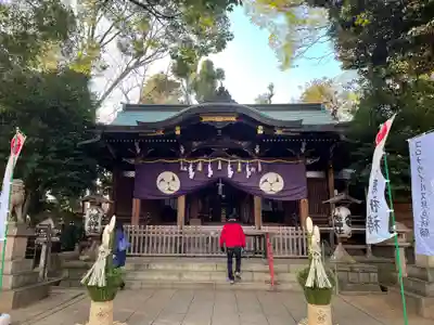 中目黒八幡神社の本殿・本堂