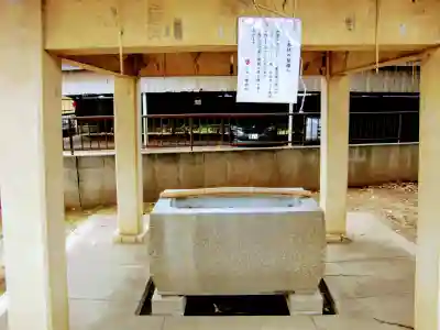 柴又八幡神社の手水舎