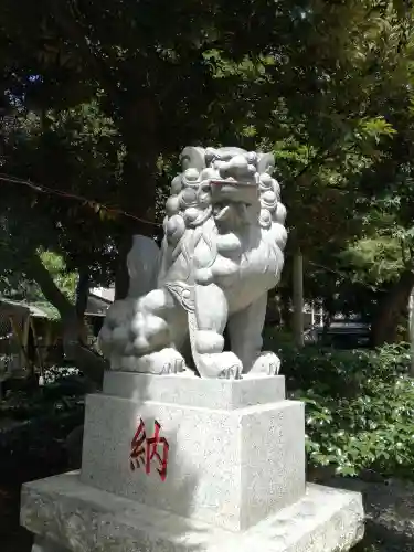 菊田神社の狛犬