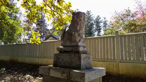 音更神社の狛犬