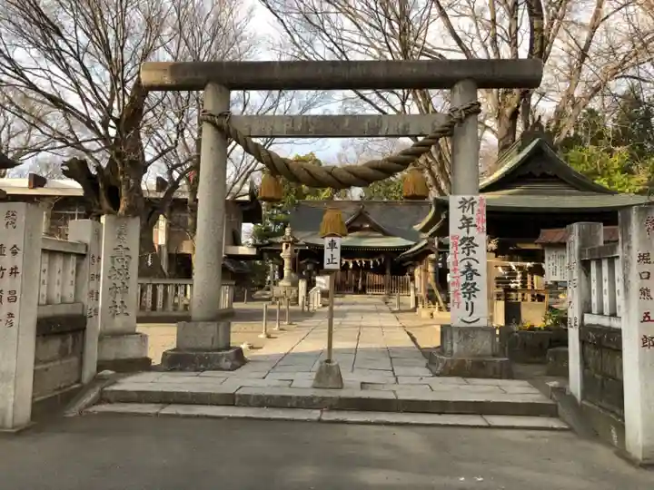 高城神社の鳥居