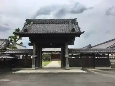 楞厳寺の山門・神門