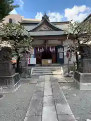 穏田神社の本殿