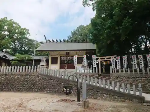 藤井神社（追分藤井神社）の山門・神門