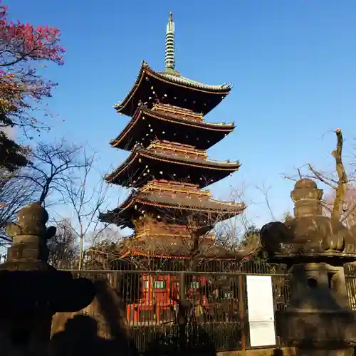 上野東照宮の塔