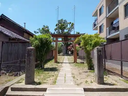 木留神社の鳥居