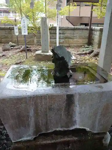 神炊館神社 ⁂奥州須賀川総鎮守⁂の手水