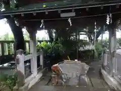 菅谷神社の手水