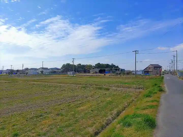 城ヶ入白山神社の自然