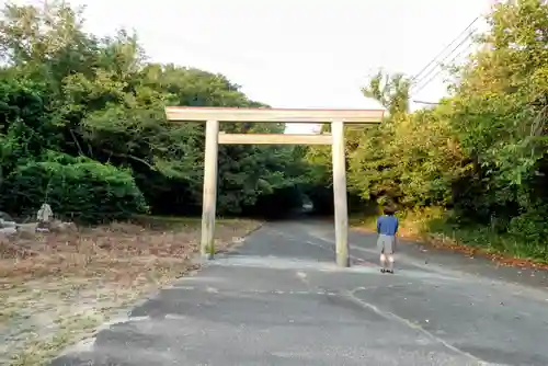 伊良湖神社の鳥居