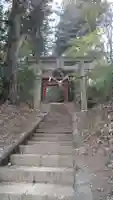 諏訪見目神社の鳥居