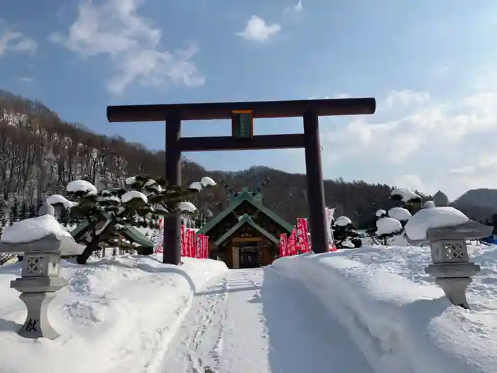 札幌御嶽神社の鳥居