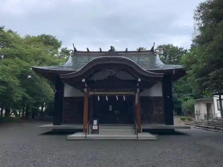 対面石八幡神社の本殿・本堂
