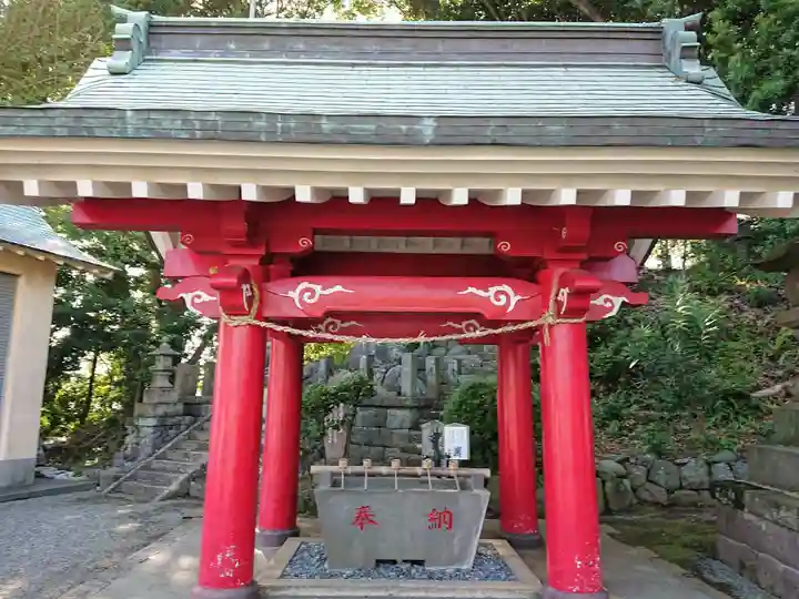 素鵞神社の手水舎