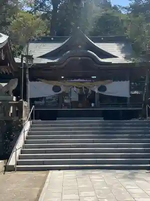西寒多神社の本殿・本堂