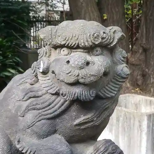 新橋鹽竃神社の狛犬