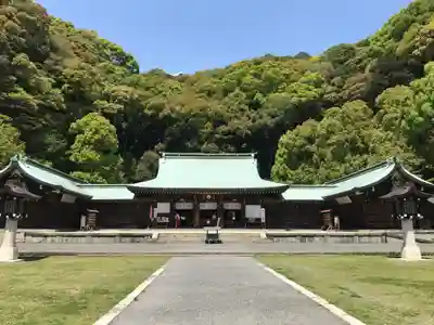 靜岡縣護國神社の本殿・本堂
