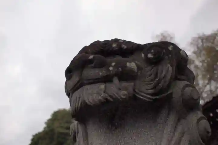 山八幡神社の狛犬