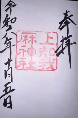 上知我麻神社（熱田神宮摂社）(愛知県)