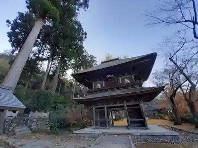 廣徳寺の山門・神門