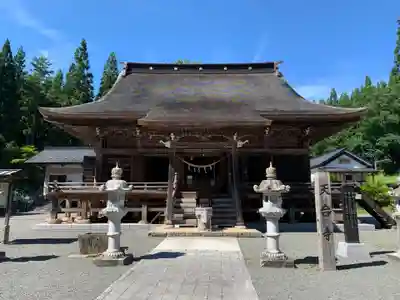 天台寺の本殿・本堂