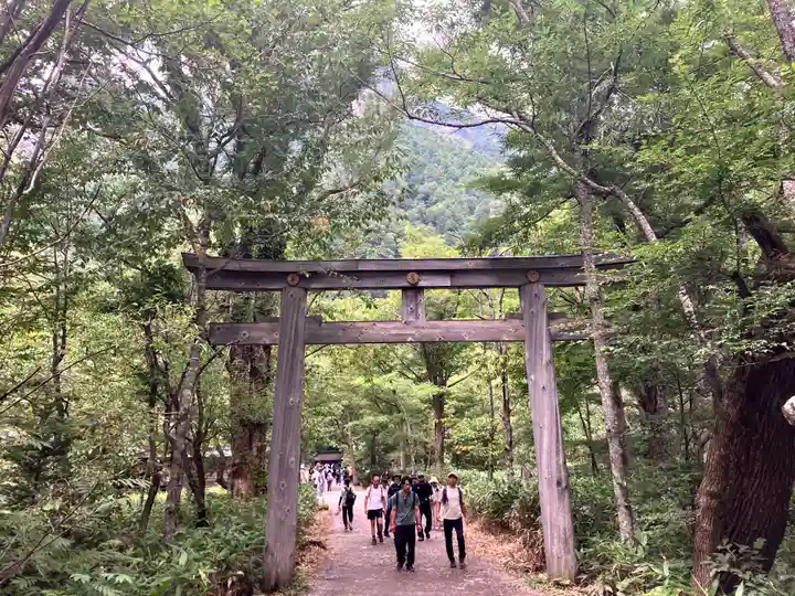 穂高神社奥宮(長野県)