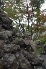 大山阿夫利神社の狛犬