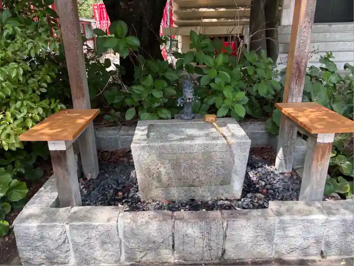 山王稲荷神社(日枝神社末社)の手水舎