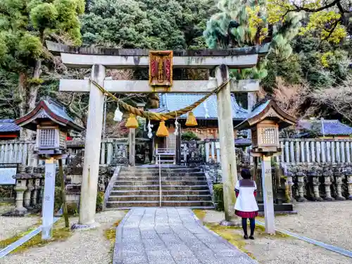 橿森神社の鳥居