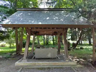 東川神社の手水舎