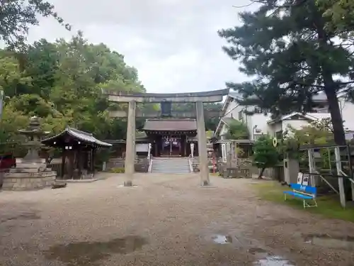 離宮八幡宮の鳥居