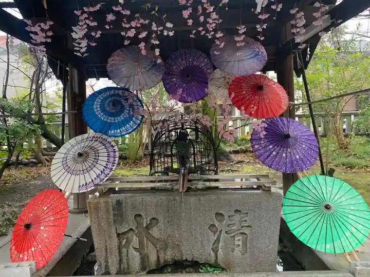 若宮神明社の手水舎