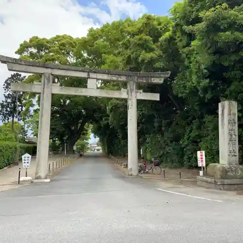 結城神社の鳥居