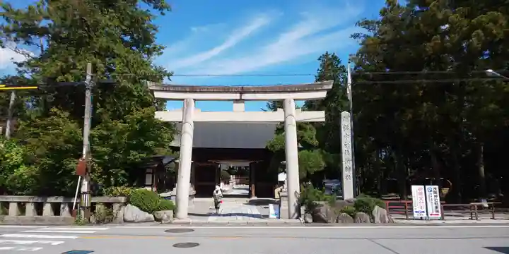 甲斐國一宮 浅間神社の鳥居