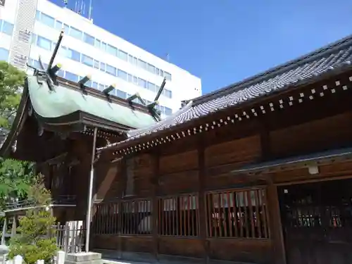 警固神社の本殿・本堂